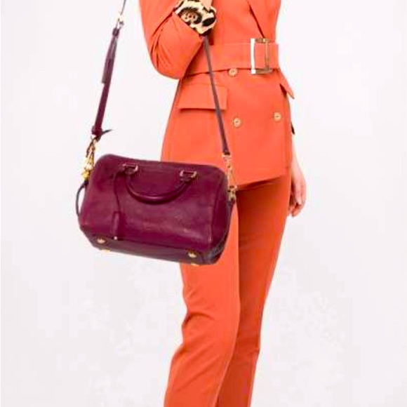 Louis Vuitton Handbags - 💕AUTHENTIC Louis Vuitton AURORE Monogram Empreinte Speedy BANDOULIERE 25 Bag💕